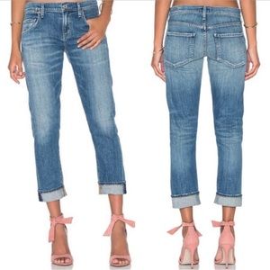 Agolde Isabel Slim Boyfriend Ankle Jeans Morrissey